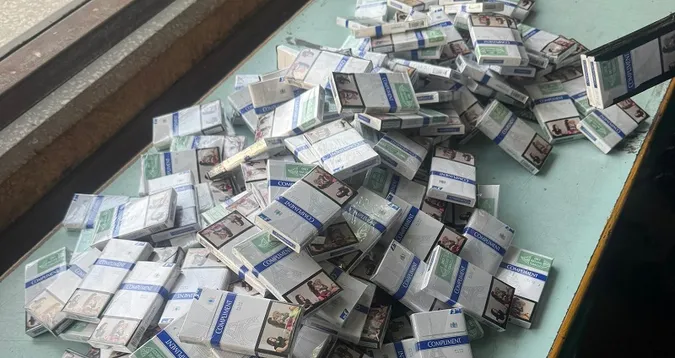 Митники знайшли у вантажному потязі на Волині «ліві» цигарки