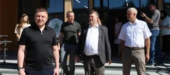Підтримка захисників на Волині: Тарас Шкітер і перший заступник голови Верховної Ради оглянули майбутній ветеранський хаб (фото)
