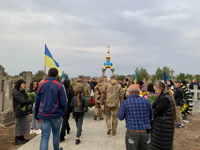 У Липинах попрощалися з Героєм Андрієм Несторуком (фото)