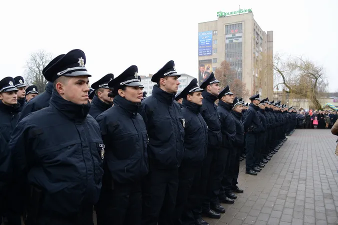 Патрульні поліцейські Луцька присягнули на вірність