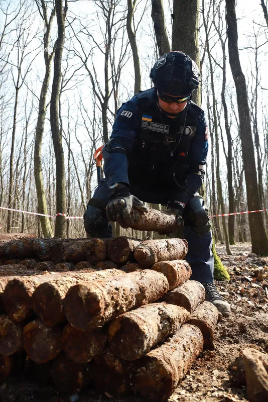Поблизу села на Волині, де на смерть підірвалися троє людей, знайшли 167 боєприпасів (фото)