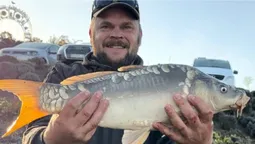 Три коропи на 7,2 кг: волинські військові вибороли «срібло» на турнірі з риболовлі (фото)