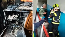 У Ковелі – пожежа: з багатоповерхівки евакуювали 20 людей і собаку (фото)