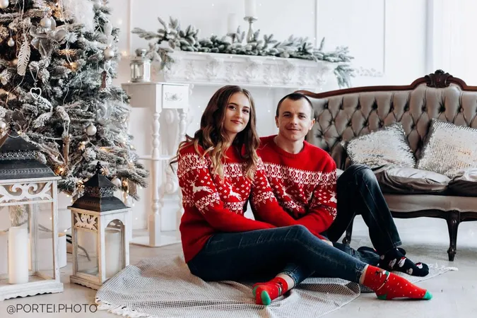 На новорічні фотосесії приходять родинами: луцька фотографка розповіла про особливості зйомок