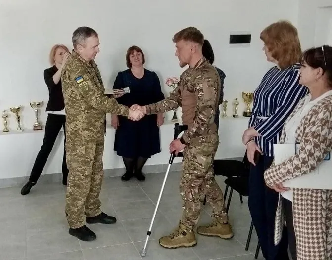 На Волині вручили нагороди військовим та рідним полеглого бійця (фото)