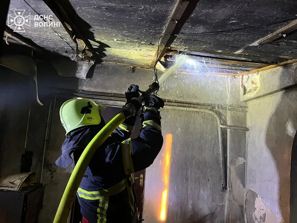 На Камінь-Каширщині майже 7 годин гасили пожежу торфовища (фото)
