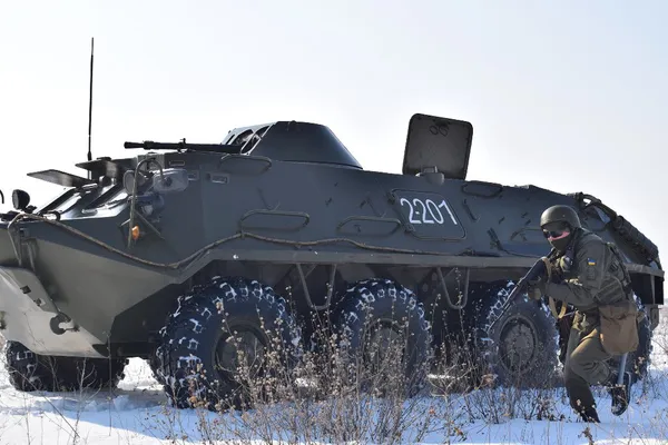 Луцькі нацгвардійці тренувалися в умовах, наближених до бойових (фото)