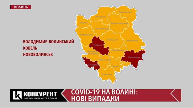 «Помаранчево-червона» Волинь: де в області посилять карантин (відео)