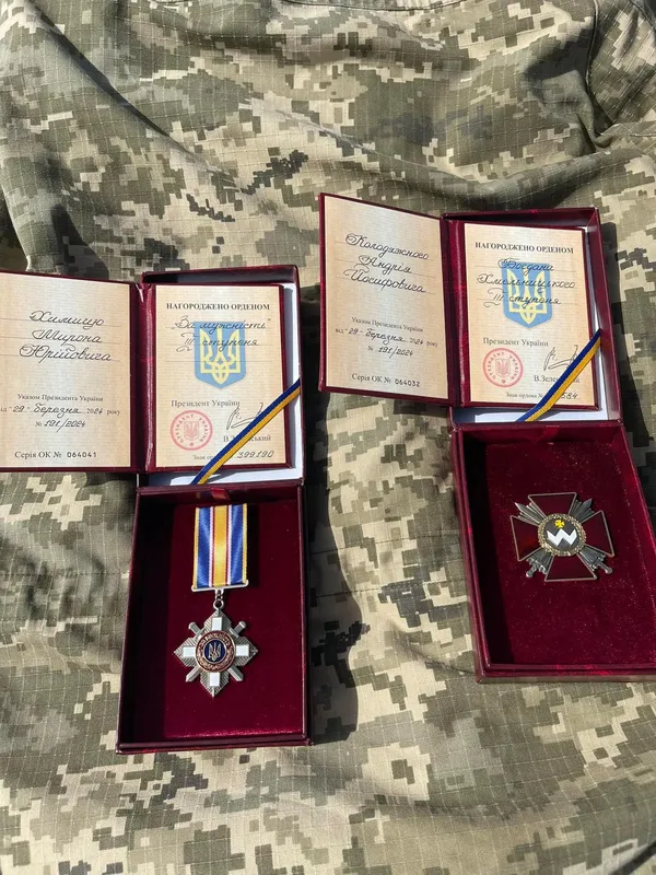 Зеленський нагородив орденами двох воїнів «князівської» бригади (фото)
