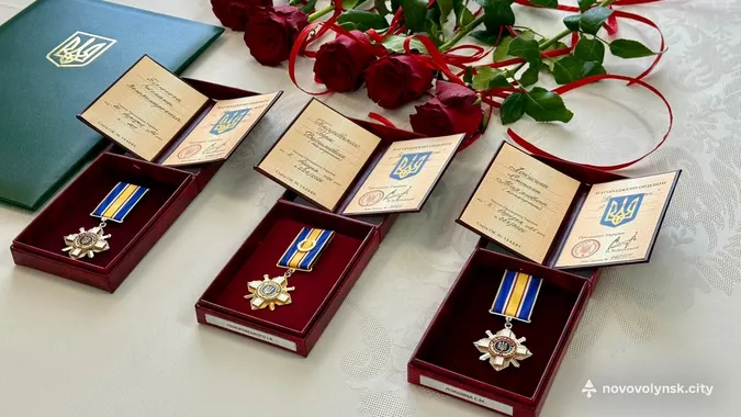 Рідним трьох полеглих Героїв з Волині вручили посмертні нагороди (фото)
