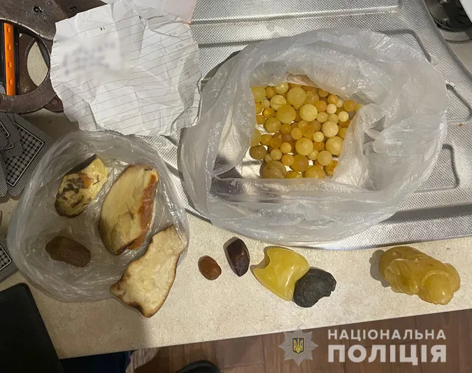 Автомат, бурштин, коноплі: 33-річний волинянин зберігав удома багато цікавого (фото)