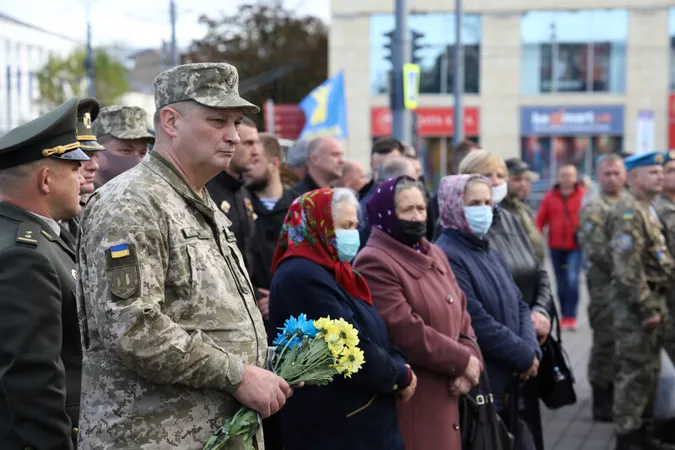 Лучани вшанували пам’ять військовослужбовців, які загинули у АТО/ООС (фото)