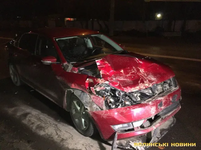 У Луцьку вночі сталася ДТП