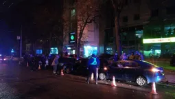 У Луцьку біля "Опери" водій протаранив п'ять автомобілів (фото)