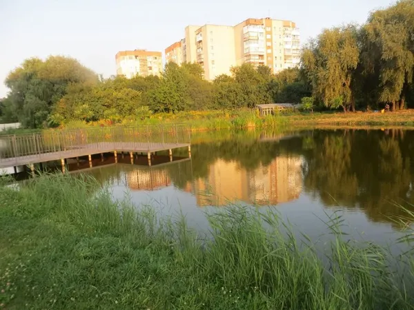 Річка Сапалаївка в районі ЖК «Оселя Парк»