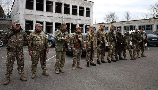 Волинські поліцейські-добровольці зі зведеного батальйону «Захід» вирушили на фронт (фото)