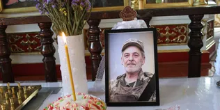 На Волині попрощалися з загиблим захисником Михайлом Присяжнюком (фото)