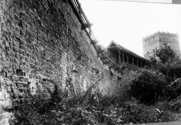 Яким був Луцький замок у 80-х роках минулого століття: чорно-білі фото