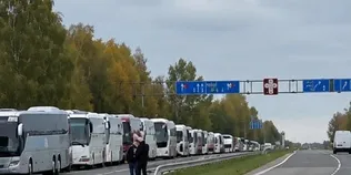 На Волині – кілометрові черги на кордоні з Польщею (відео)