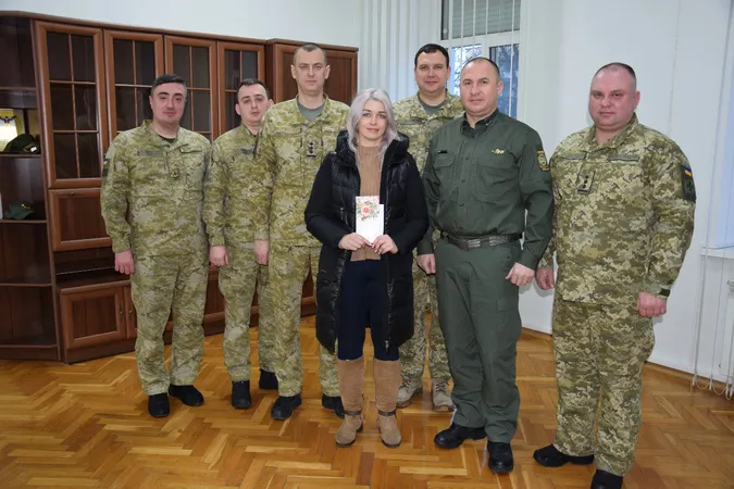 На Волині сім'ї загиблих прикордонників привітали з новорічно-різдвяними святами (фото)