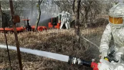 Розгерметизація газопроводу: на «Волиньгазі» «гасили» вогонь (фото)