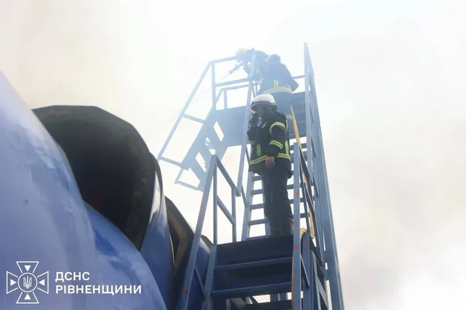Масштабна пожежа та четверо постраждалих: наслідки атаки на «Епіцентр» на Рівненщині (фото)