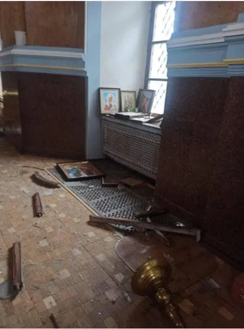 Російські військові у Харкові обстріляли церкву московського патріархату (фото)