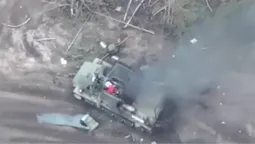 «З Днем «виборів», св*лото!»: волинські захисники знищили ворожу «мотолигу» з купою паперів (відео)