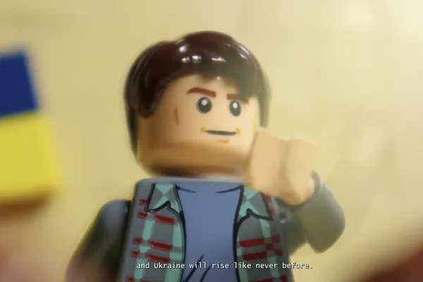 Школяр за допомогою Lego створив мультфільм про Василя Стуса (фото, відео)