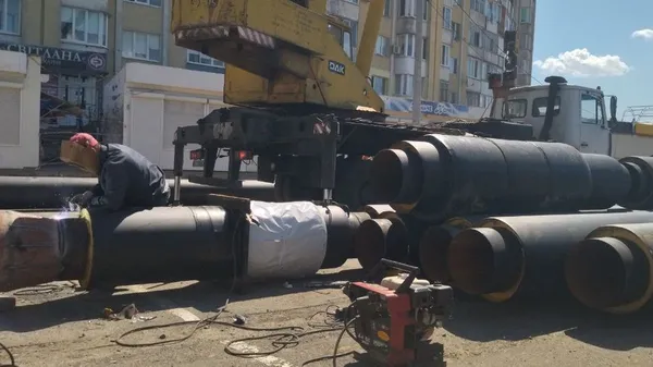 У Луцьку почали замінювати ділянку тепломережі, яку експлуатують понад 30 років