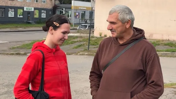 Петро Желізних з донькою