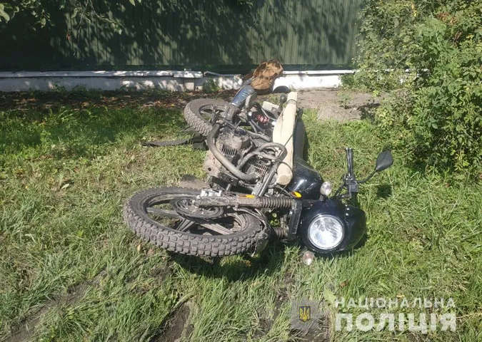 На Волині вантажівка збила мотоцикліста (фото, відео)
