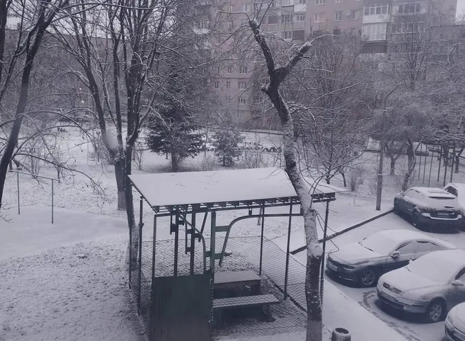 На Волині знову засніжило (фото)