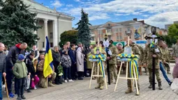 Загинули в один день: волиняни провели в останню дорогу Івана Вознюка та Андрія Вовка (фото)