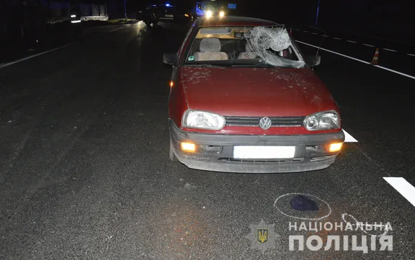 На Волині Volkswagen збив пішохода: чоловік помер (фото)