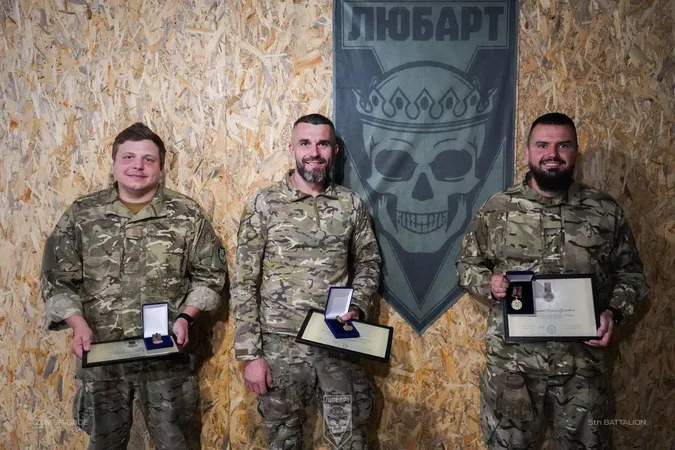 Бійці батальйону «Любарт» отримали нагороди від президента  (фото)