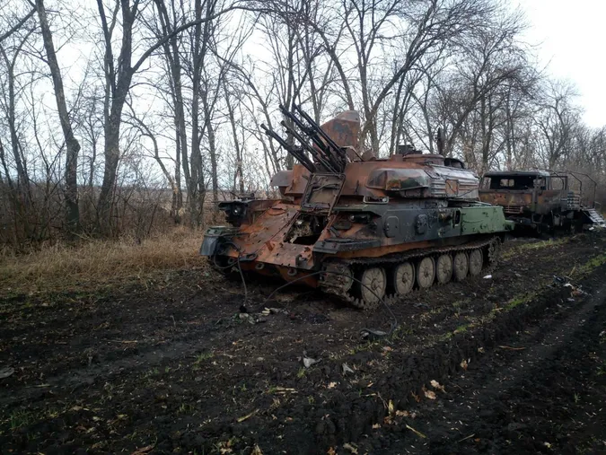 Українські воїни звільнили село на Харківщині та знищили більше двох десятків техніки (фото)