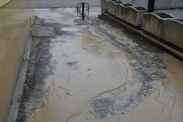 На вулиці Лесі Українки ліквідовують прорив водопроводу (фото)