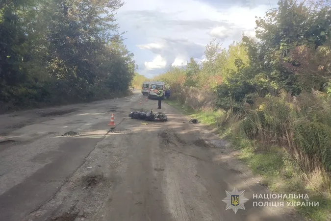 Моторошна аварія на Волині: зіткнулися два мотоцикли, жінка – в реанімації (фото)