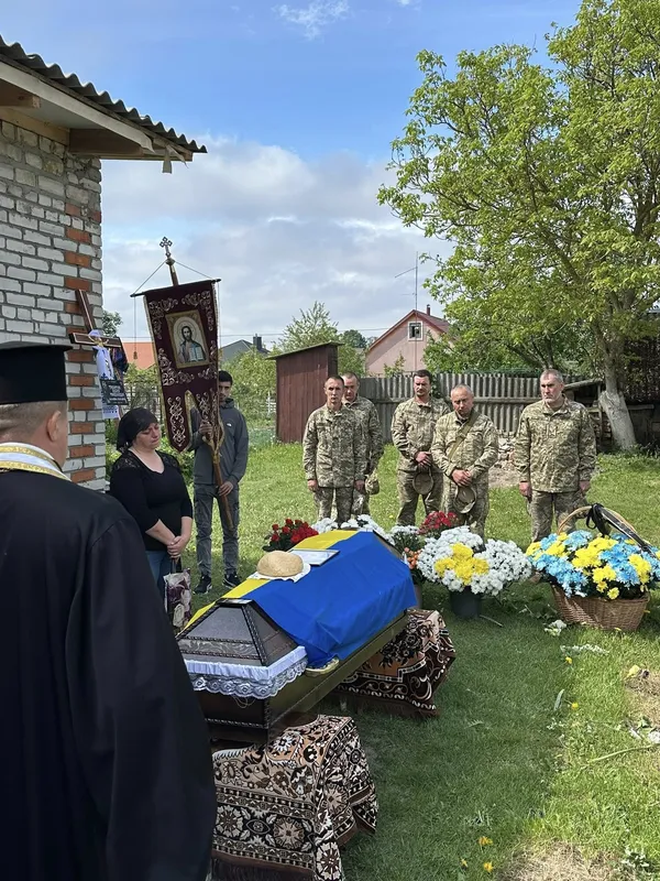 На Волині провели в останню путь воїна Андрія Трохимчука (фото)