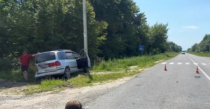 На Волині у ДТП постраждали двоє дітей (фото)
