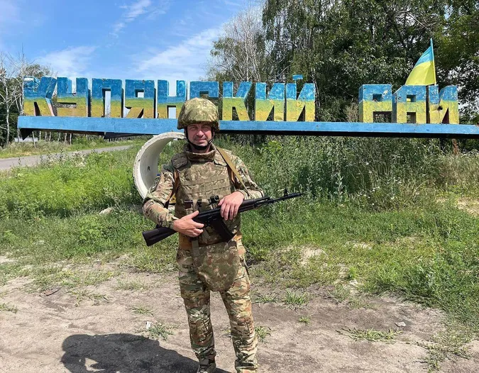 Ексгравець «Волині» Владислав Ващук побував на першому бойовому завданні (фото)