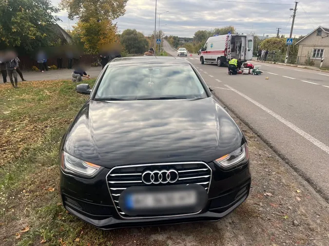 На Волині розслідують загибель школяра під колесами Audi: водія затримали