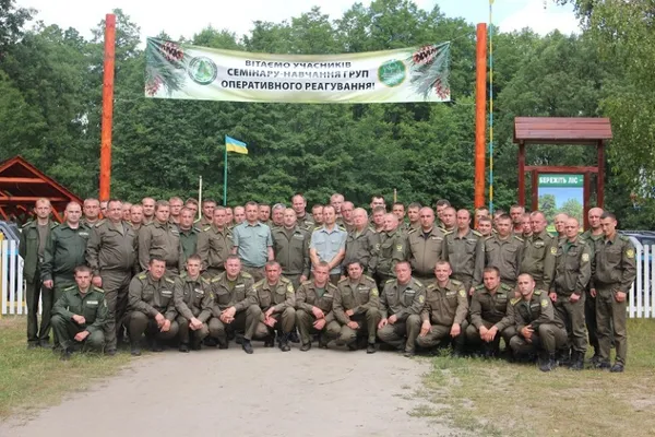 Волинських лісівників навчали самозахисту (фото)