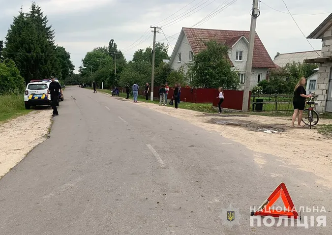 З мотоцикла – в реанімацію: у ДТП травмувався 54-річний волинянин (фото)