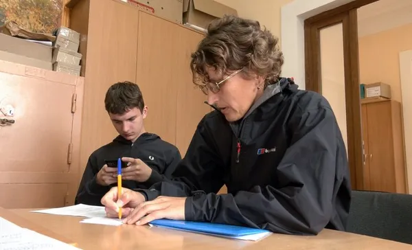 Володимир з мамою