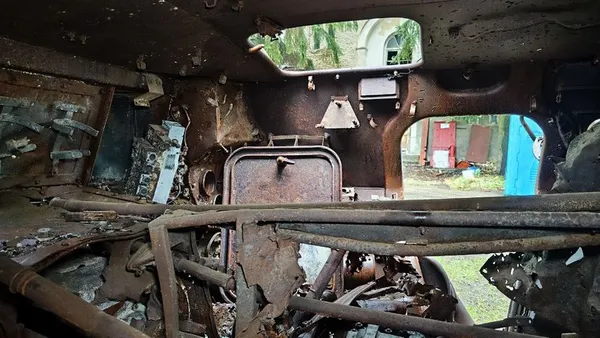 Перший на Волині: у Луцьку з'явився знищений російський БТР-82 (локація + фото)