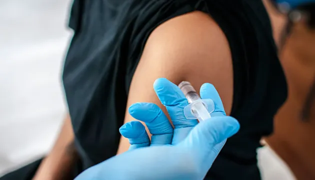 Дифтерія: Волинь лідирує за кількістю щеплень дорослих