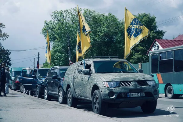 У Володимирі провели в останню дорогу померлого захисника Володимира Жолкіна (фото)