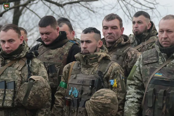 Благословення на Перемогу і занурення: бійці Волинської бригади відзначили Водохреще (фото)